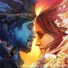 Схема вышивки «Инь и Янь»