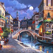 Схема вышивки «Венеция»