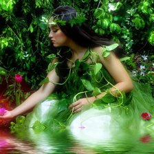 Схема вышивки «Фея»