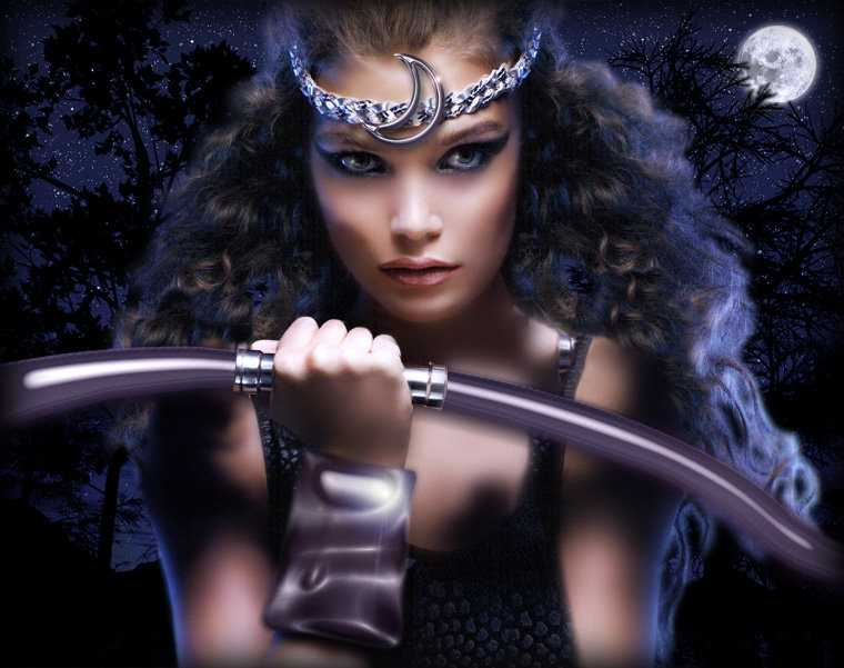 Артемида - миф, девушка - оригинал