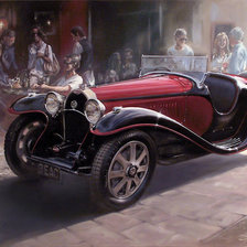 Схема вышивки «авто»