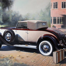 Схема вышивки «авто»