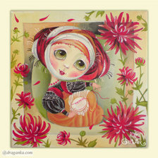 Схема вышивки «серия ,,женщины"»