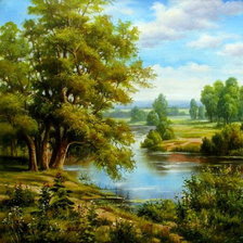 летний пейзаж