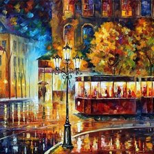 Схема вышивки «трамвай»