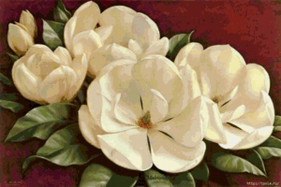 Цветы - цветы, живопись, картины - предпросмотр