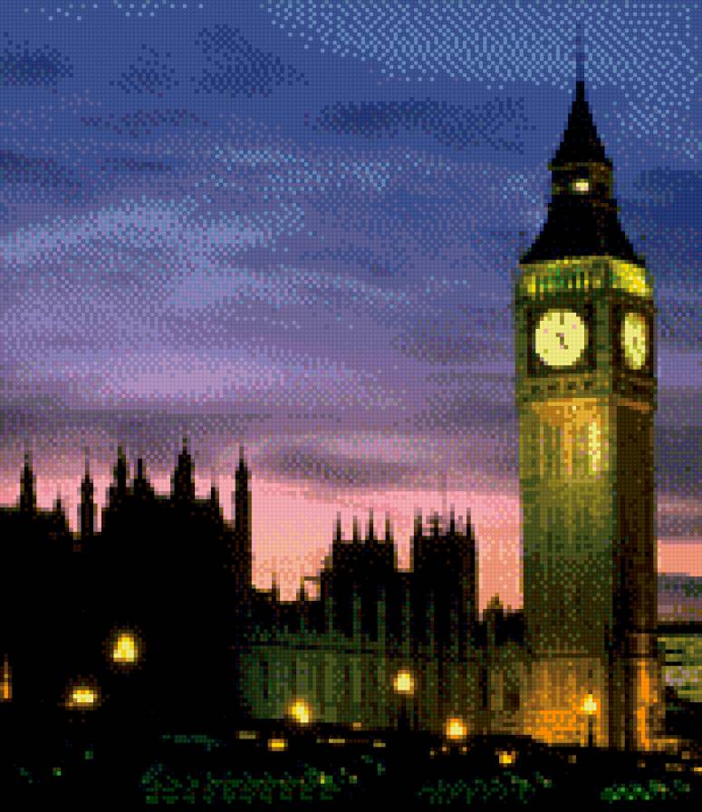 Вечерний Лондон - предпросмотр