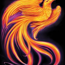 Схема вышивки «Феникс»