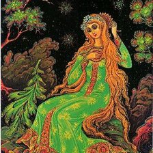 Схема вышивки «палех»