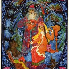 Схема вышивки «палех1»