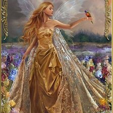 Схема вышивки «фея»