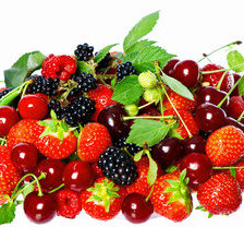 Схема вышивки «ягоды»