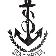 Схема вышивки «Якорь»