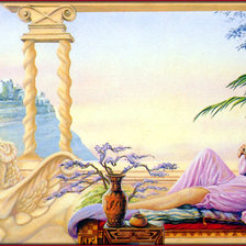 Схема вышивки «ожидание»