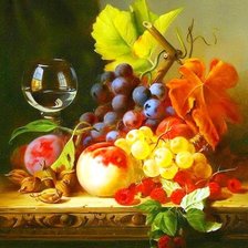 Схема вышивки «Фрукты»