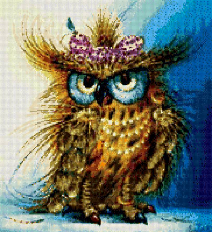 совунья - природа, сова, птицы - предпросмотр