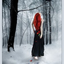 Схема вышивки «огонь»