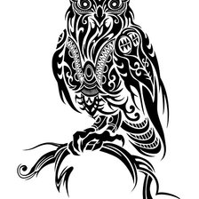 Схема вышивки «сова2»