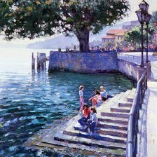 Схема вышивки «У воды»