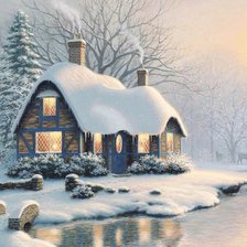 Схема вышивки «Рождество»