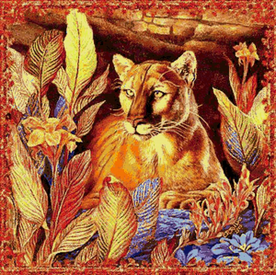 дикие кошки - животные, природа, кошки, хищники - предпросмотр