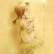 Схема вышивки «Девочка»