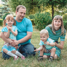 Схема вышивки «мы любимые»