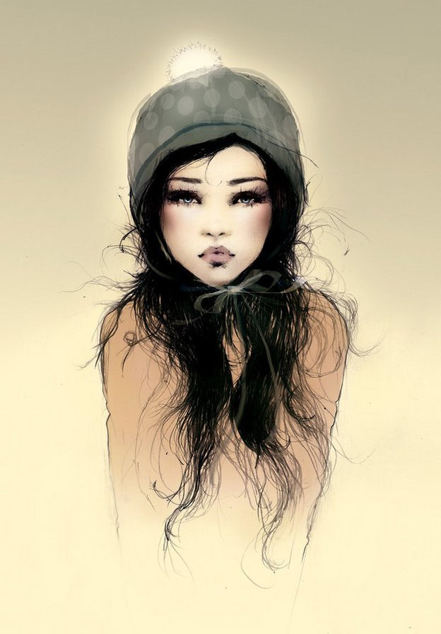 Девушка - оригинал