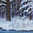 Предпросмотр схемы вышивки «Зимний пейзаж» (№673078)