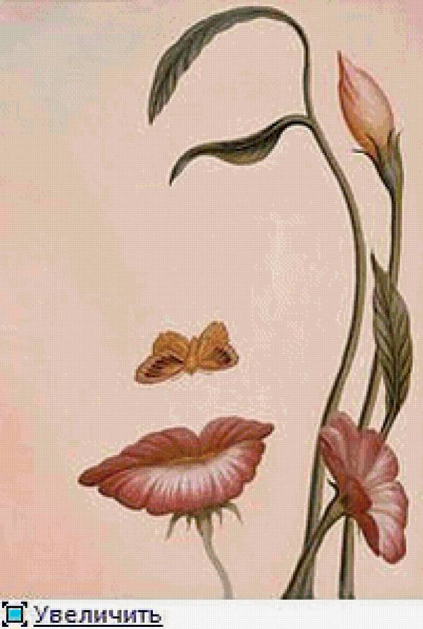 Девушка-Цветок - портрет, девушка - предпросмотр