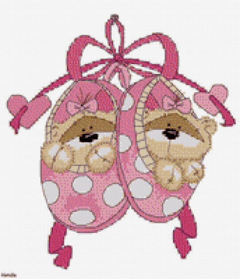 метрика для девочек - метрика, мишки, двойняшки - предпросмотр