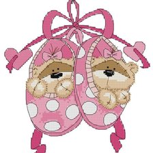 Схема вышивки «метрика для девочек»