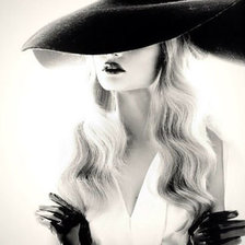 Схема вышивки «Монохром»