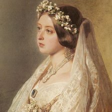 Схема вышивки «Королева Виктория»