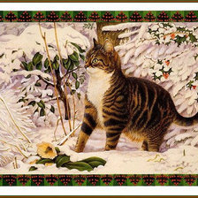 Схема вышивки «охотник»