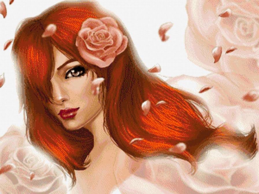 Рыжая красотка - фентези - предпросмотр