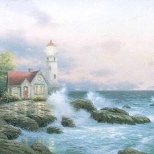 Схема вышивки «сильный прибой»