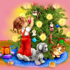 Схема вышивки «пано для детской»