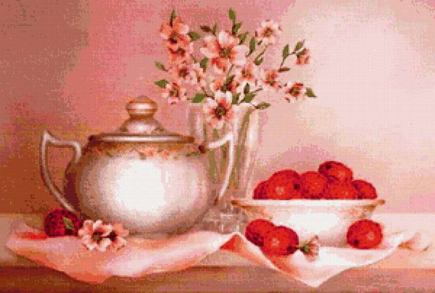 пано для столовой - пано, кухня, фрукты - предпросмотр