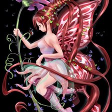 Схема вышивки «фея»