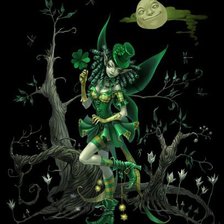 Схема вышивки «фея»