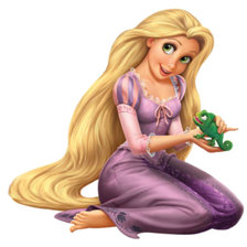 Схема вышивки «Рапунцель»