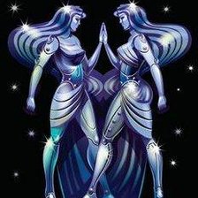 Схема вышивки «Близнецы»