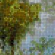 Предпросмотр схемы вышивки «Лесное озеро» (№674983)