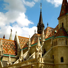 Схема вышивки «Собор Св.Матьяша (Будапешт)»