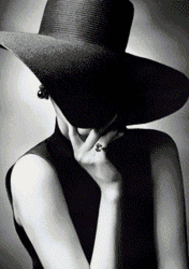 1 - шляпа, тайна, дама - предпросмотр