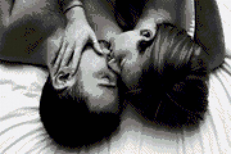 поцелуй - поцелуй, любовь, пара - предпросмотр