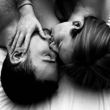 Схема вышивки «поцелуй»