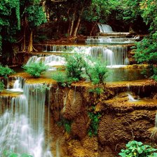 Схема вышивки «Водопадище»