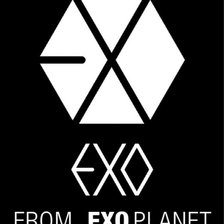 Схема вышивки «EXO»